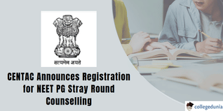 CENTAC: NEET PG Stray Round Registration Announced; Check Details Here